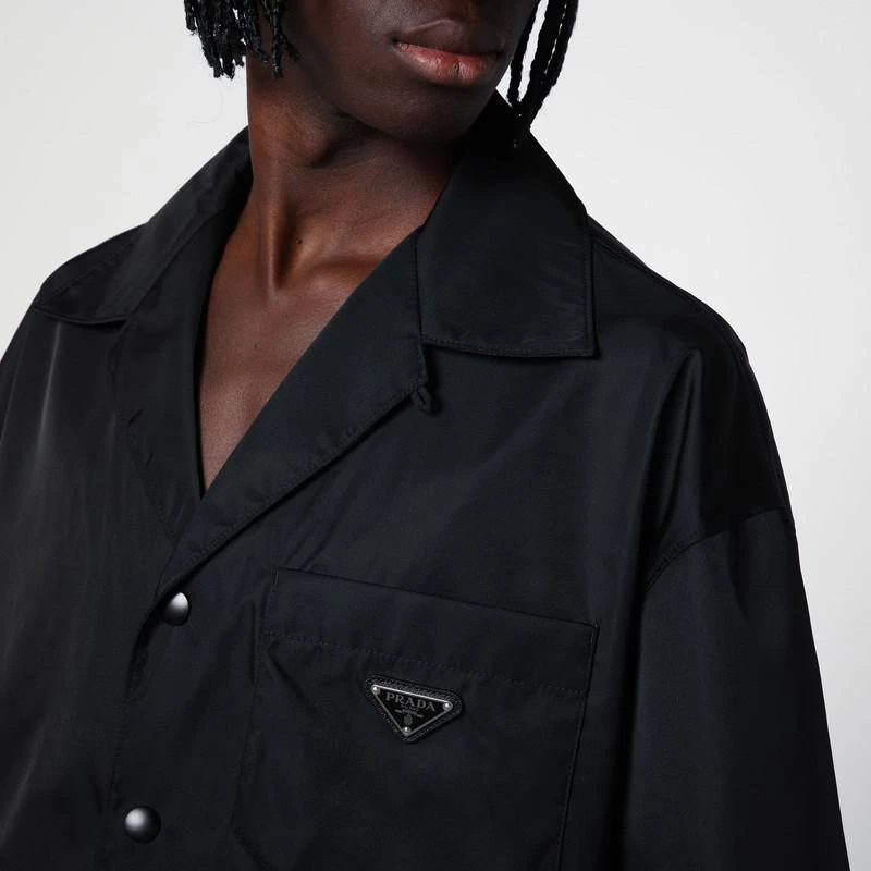 Prada Black Re-Nylon shirt 4