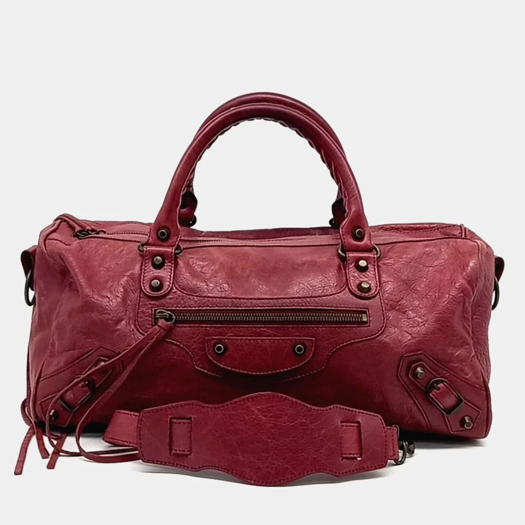Balenciaga Balenciaga Pink Leather Twiggy Bag 1