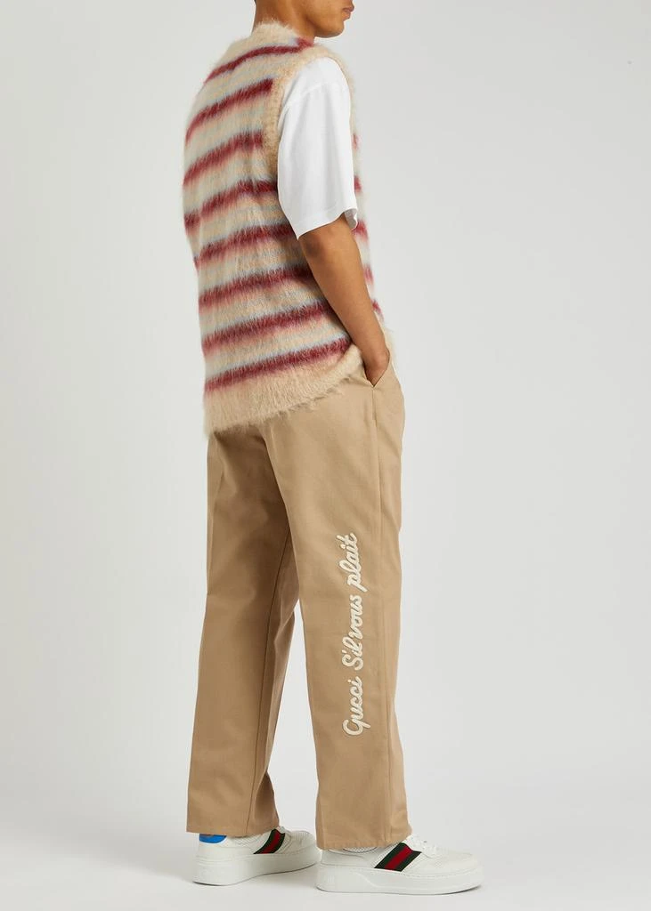 Gucci S'il Vous Plaît cotton trousers 4