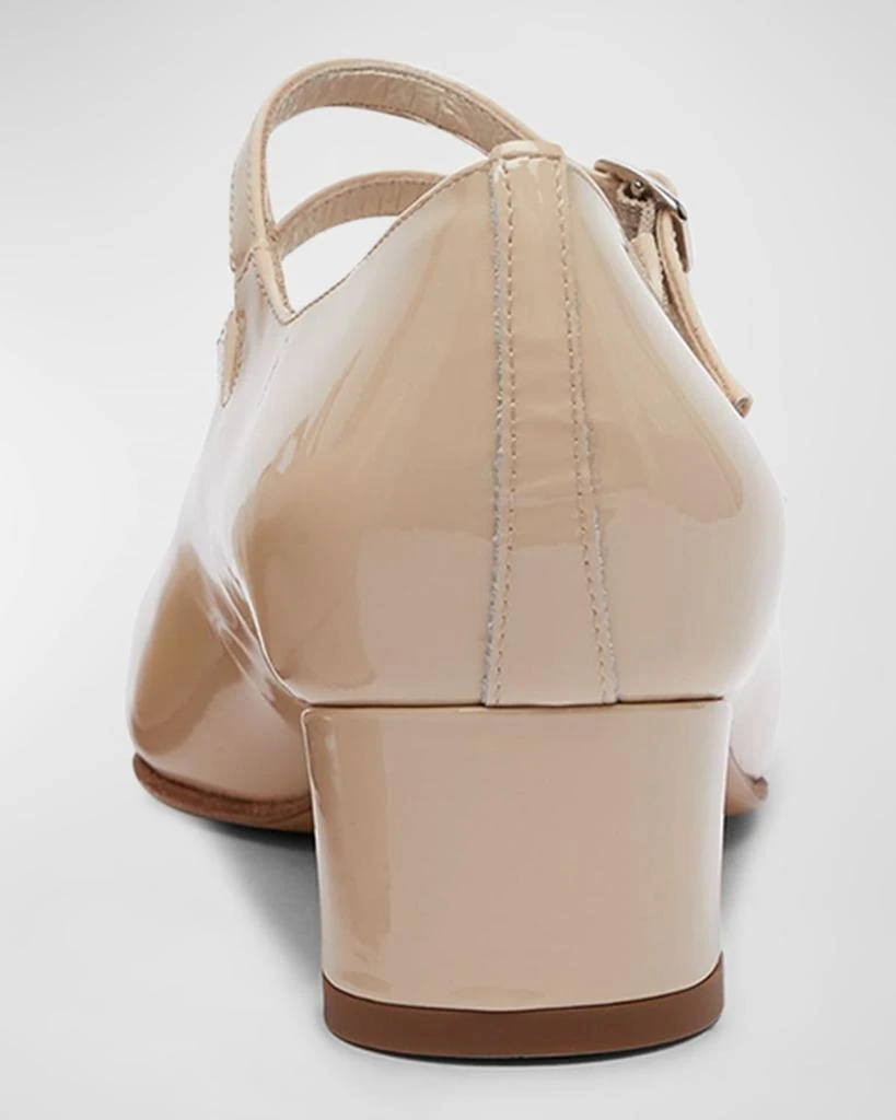 Carel Kina Patent Mary Jane Ballerina Pumps 3