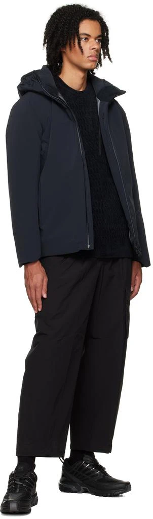 DESCENTE Black Fusion Knit Sweater 4
