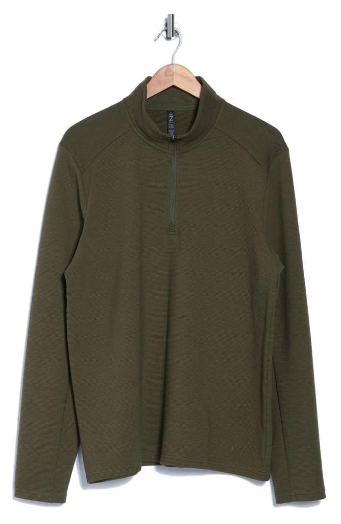 Zella Cascade Ottoman Quarter Zip Sweatshirt 3