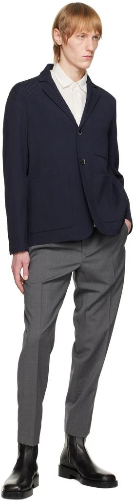 BARENA Gray Masco Tela Trousers 4