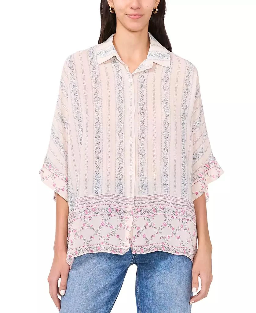Parker Women's The River Button-Front Dolman-Sleeve Top 2