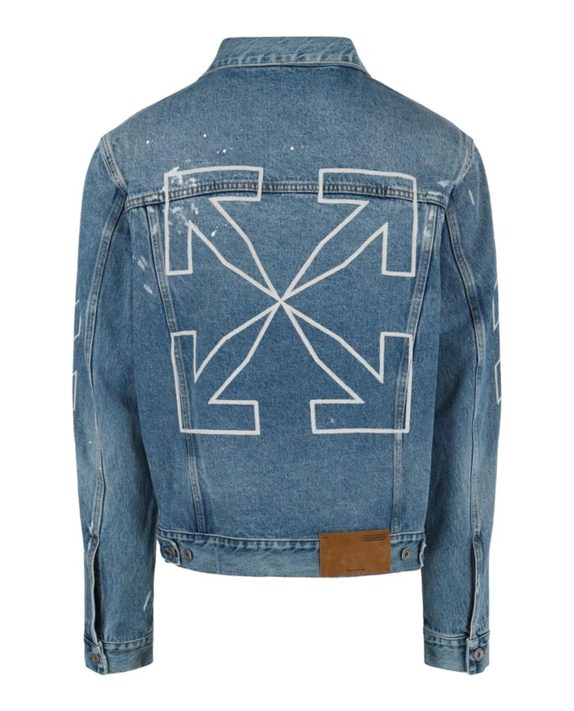 Off-White Diag Outline Denim Jacket 2