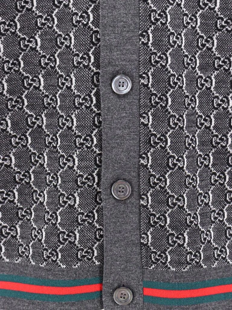 Gucci Gucci Monogrammed Button-Up Cardigan 3