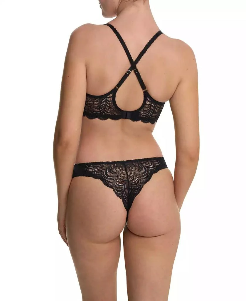 Natori Persuasion Lace Convertible Plunge T-Shirt Bra 6