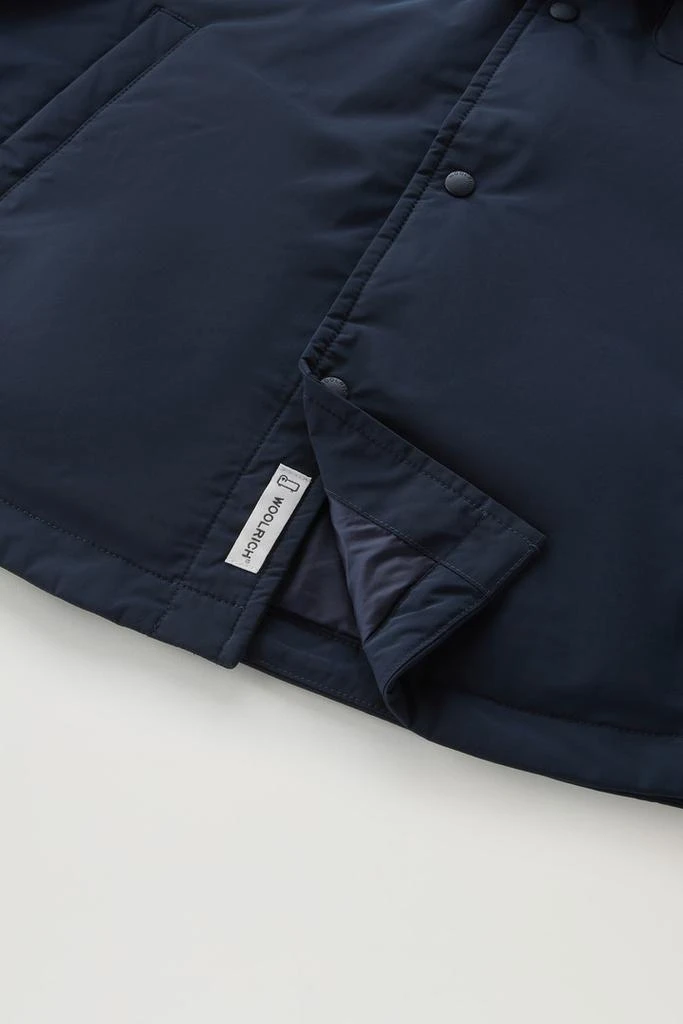 Woolrich Alaskan Padded Shirt Jacket in Urban Touch - Men - Blue 5