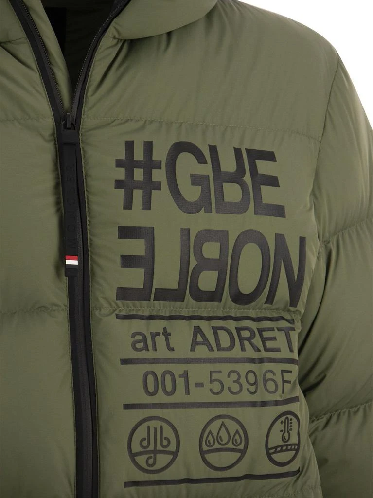 Moncler Moncler Grenoble Adret Logo Printed Padded Jacket 4