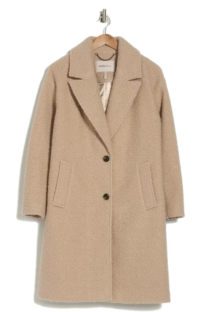 BCBG Faux Shearling Coat 4