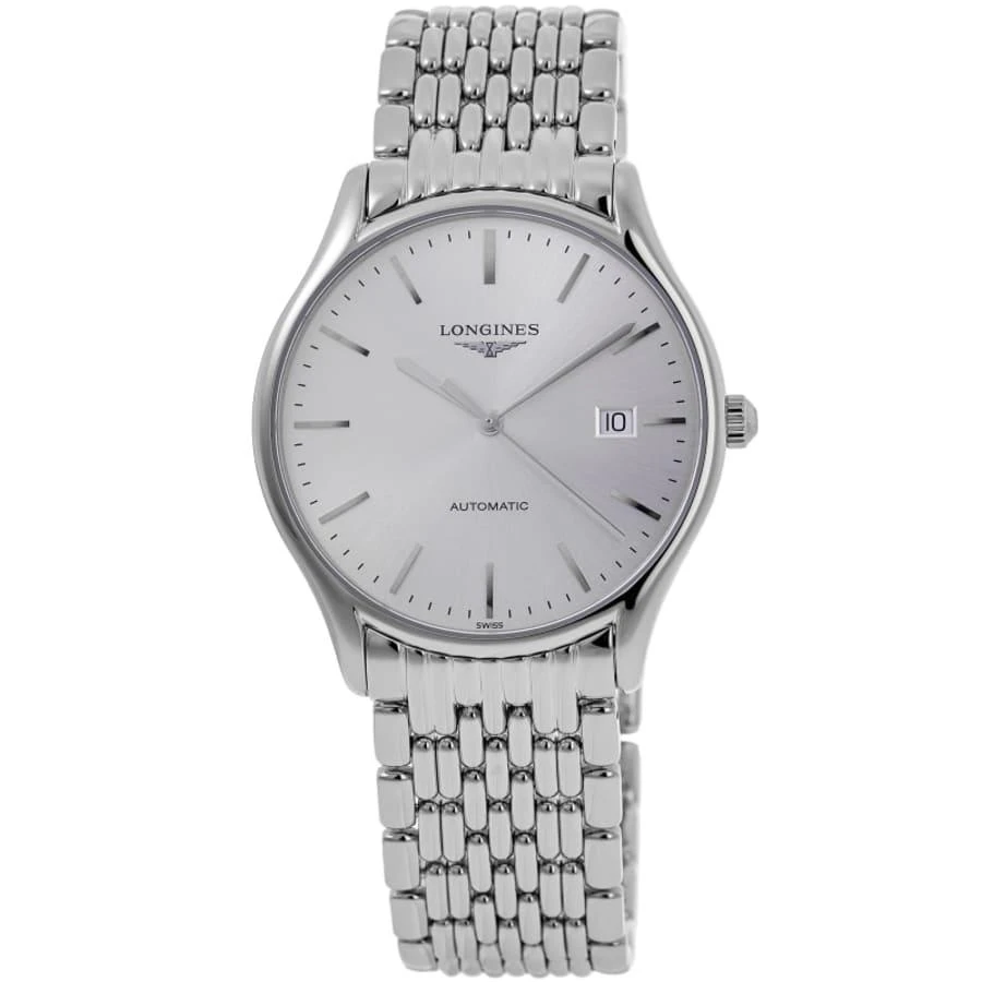Longines Lyre Automatic 38mm Silver Dial Steel Men's Watch L4.960.4.72.6 1