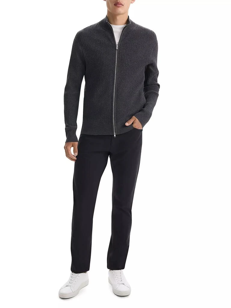 Theory Riland Cable-Knit Full-Zip Sweater 2