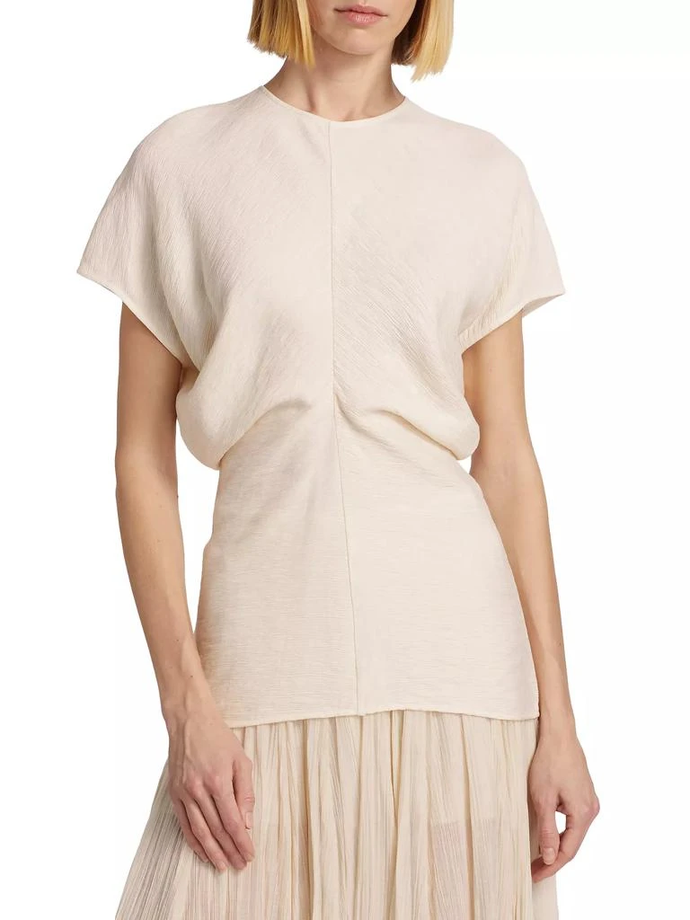 Totême Crinkled Slouch-Waist Top 3