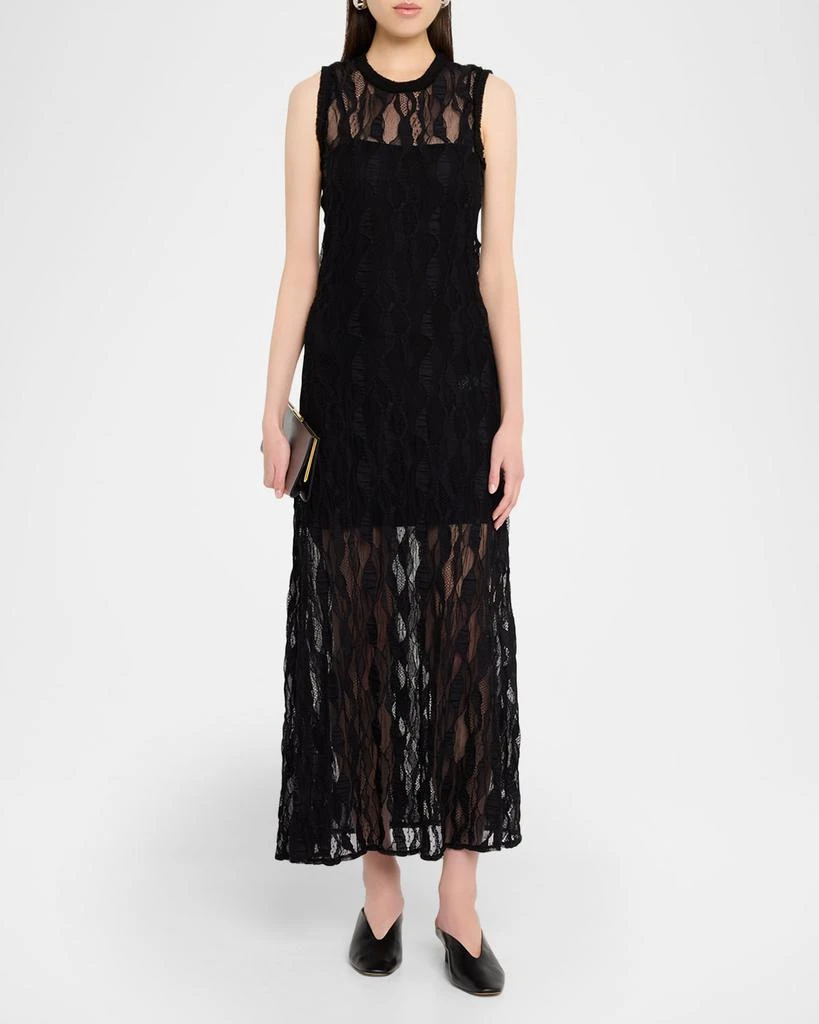 chinese dress ladies Ulla Johnson Amelie Long Sleeve Dress In Pristine – Evoluxxy main image 1