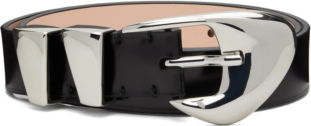 Shop Duo Belt - Grey - Croc Leather on Sale at BeyondStyle 