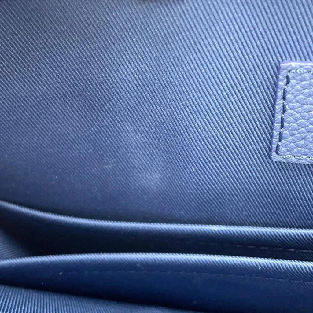Louis Vuitton Louis Vuitton Sac Plat Messenger Navy Monogram Watercolor 8
