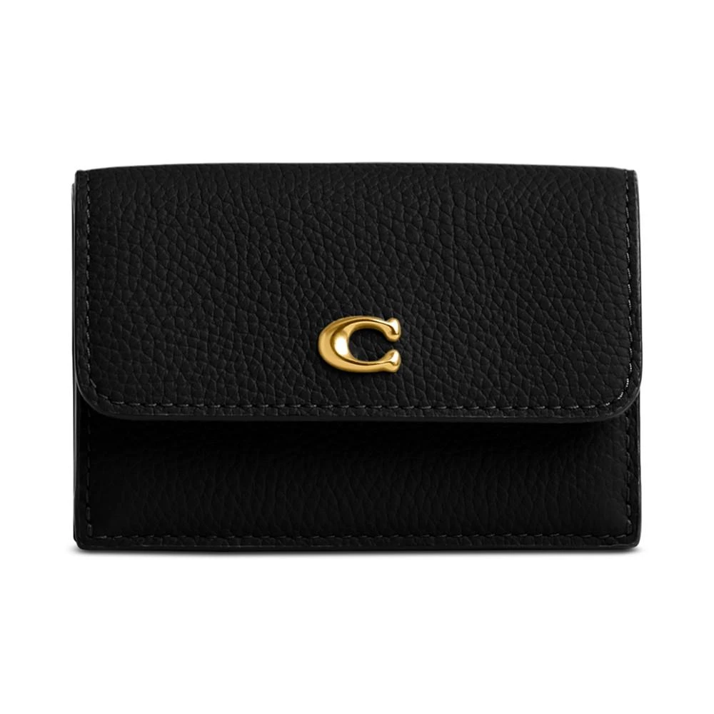 COACH Trifold Leather Wallet 1