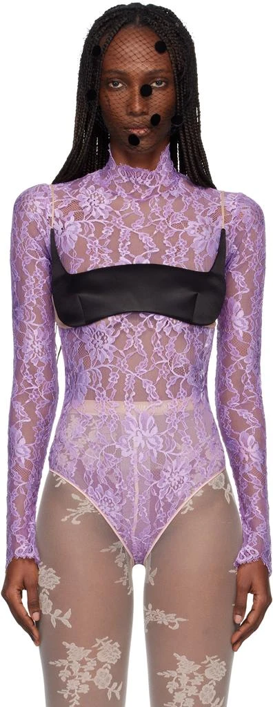 Valentino Black Duchesse Bra Top 1