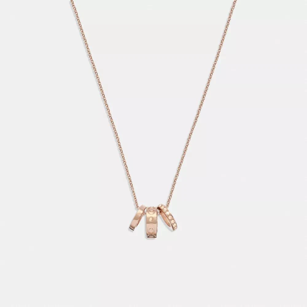 Coach Signature Rondell Necklace from Coach Outlet