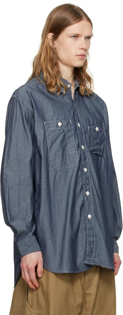 Engineered Garments Indigo Work Shirt 2