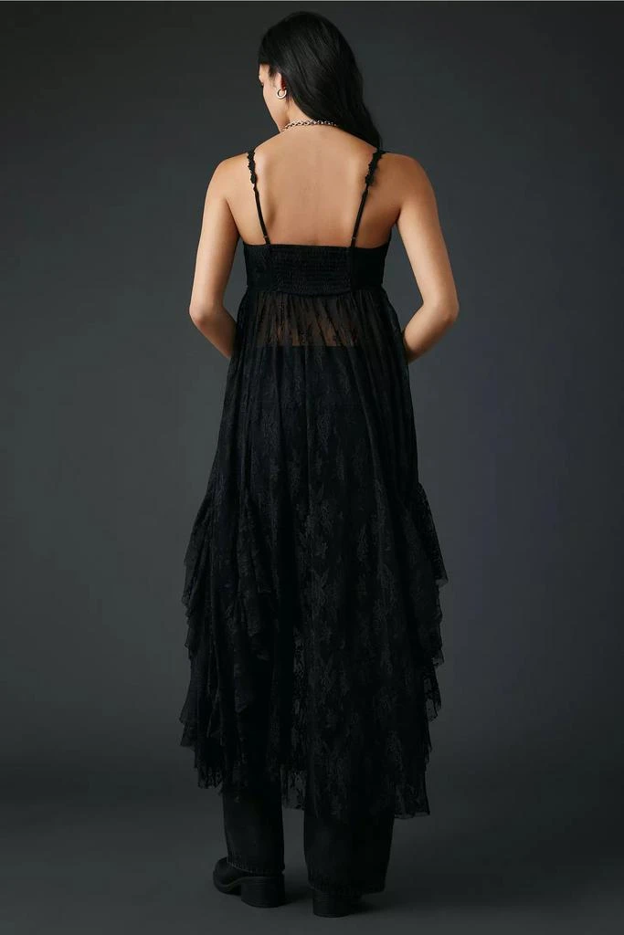 knee length dresses for ladies Sheer Maxi Dress main image 0