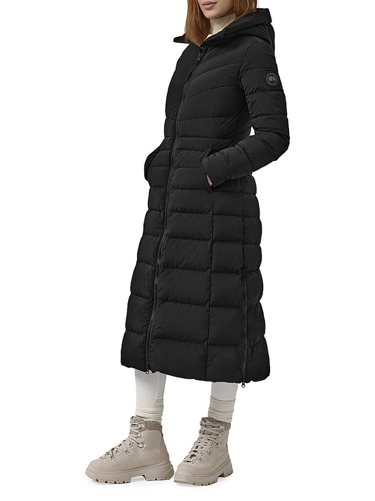 Canada Goose Clair Quilted Nylon Long Coat 3
