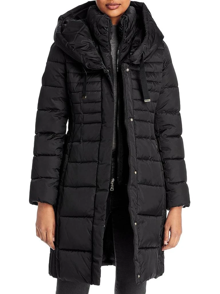 Tahari Womens Oversized Outerwear Puffer Jacket 1