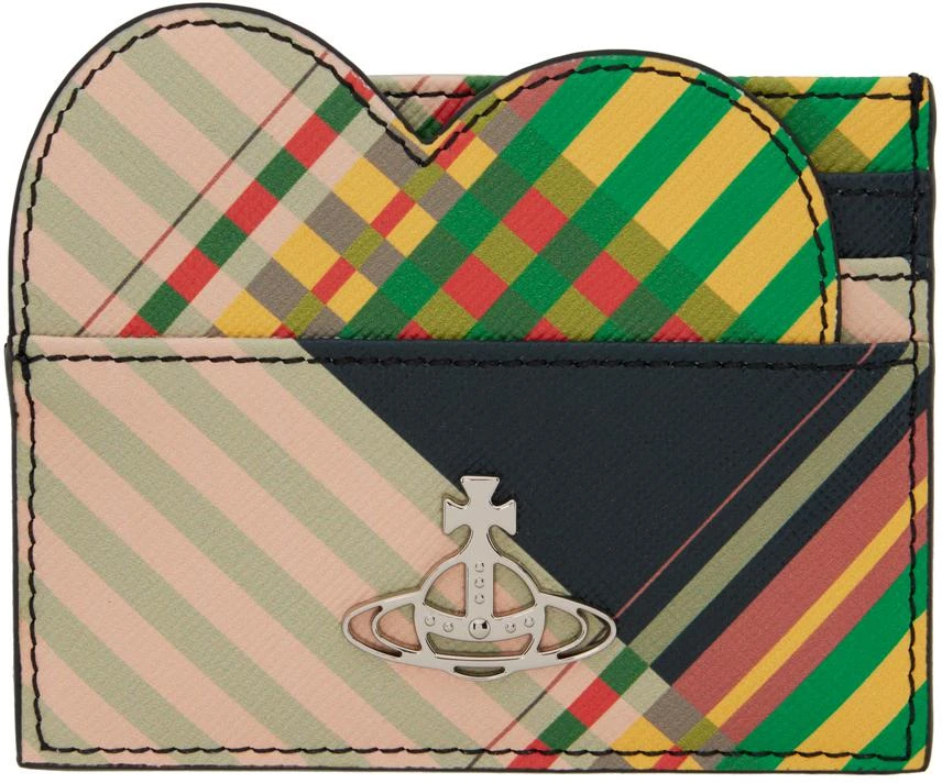 Vivienne Westwood Multicolor Heart Card Holder 1