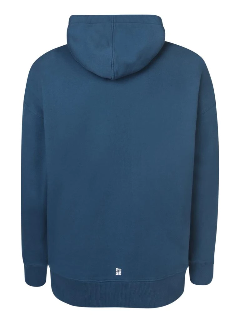 Givenchy Givenchy Logo Print Drawstring Hoodie 2