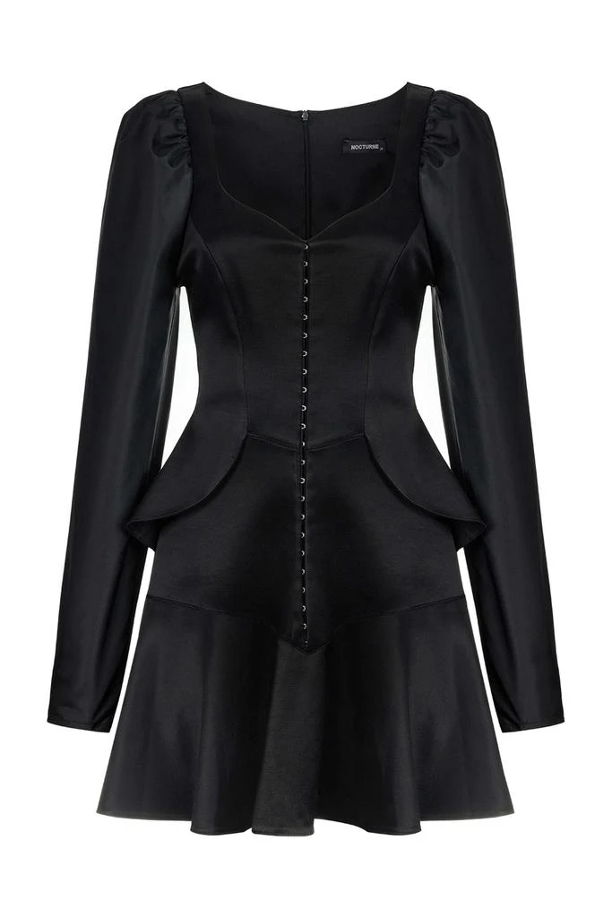 Nocturne Mini Crepe Dress 4