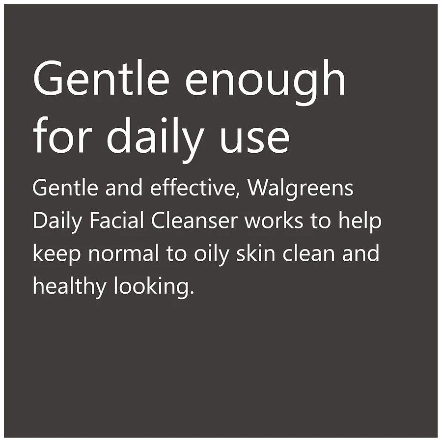 Walgreens Daily Facial Cleanser 6