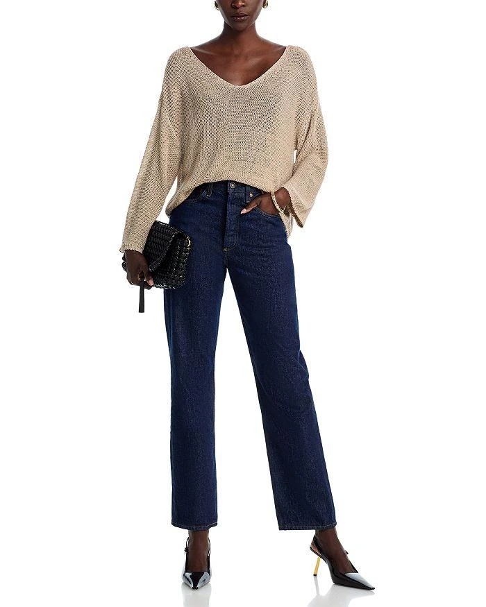 L'Agence Ethan V Neck Sweater 2