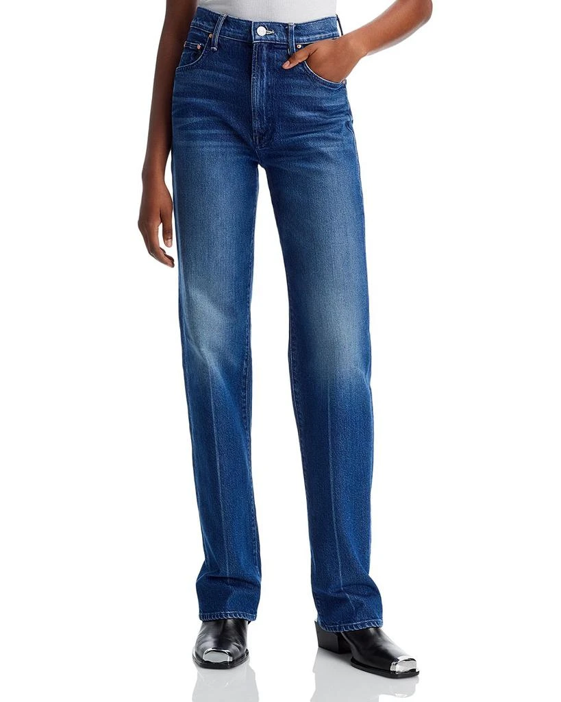 MOTHER The Rambler Zip Heel High Rise Jeans in Which is Witch 1