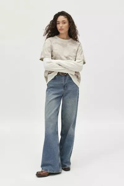 BDG BDG Ollie Layered Twofer Waffle-Knit Tee 4