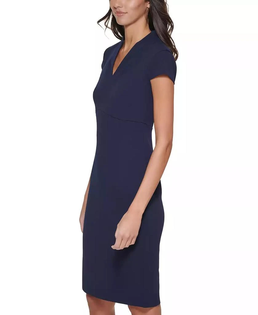 Calvin Klein Petite Short-Sleeve Sheath Dress 3