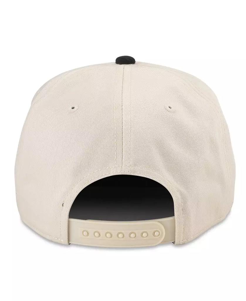 American Needle Men's Cream, Black Boston Bruins Burnett Adjustable Hat