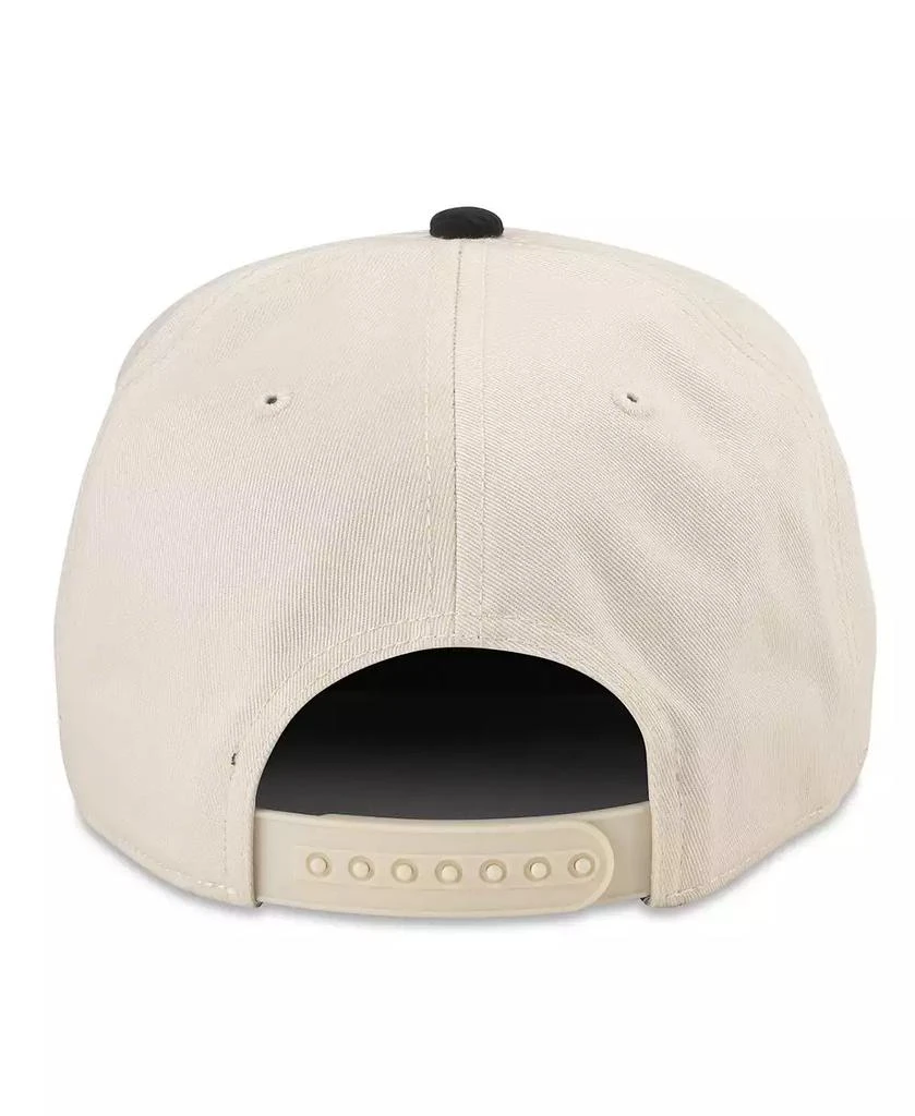 American Needle Men's Cream, Black Boston Bruins Burnett Adjustable Hat 2