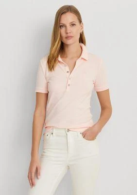 Lauren Ralph Lauren Ralph Lauren Petite Pique Polo Shirt 1