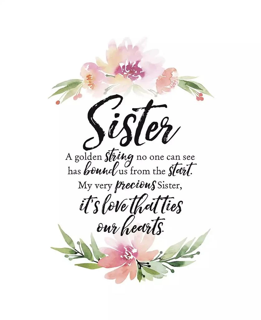 Dexsa Sister Woodland Grace Series Wood Plaque with Easel, 6" x 9"