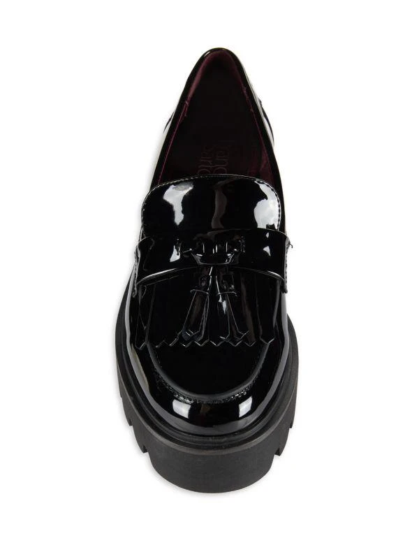 Franco Sarto Bersa Glossy Tassel Loafers 5