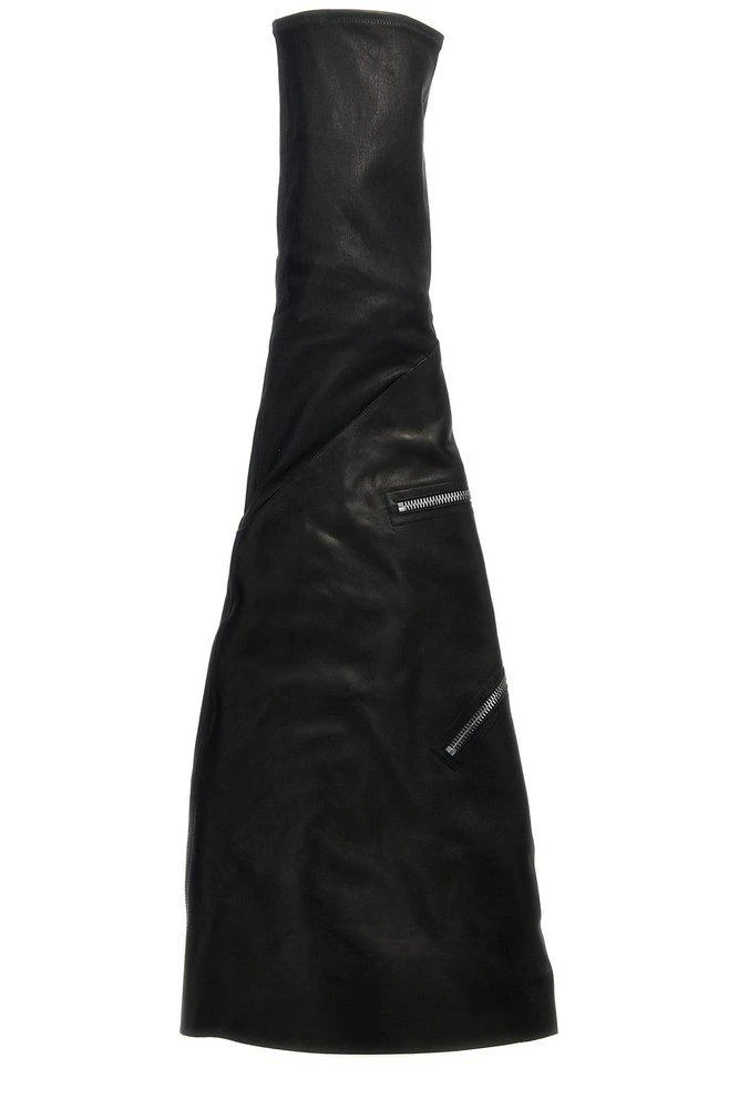 Rick Owens Rick Owens Cargo Wedge Flared Thigh-High Boots 1