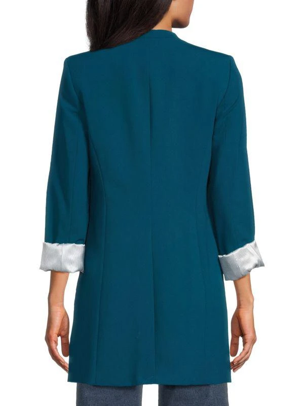 Calvin Klein Open Front Longline Blazer 2