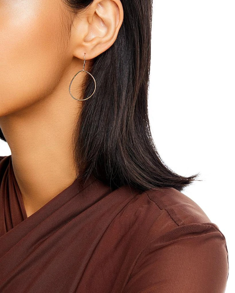 Bloomingdale's Abstract Circle Drop Earrings in 14K Yellow Gold 2