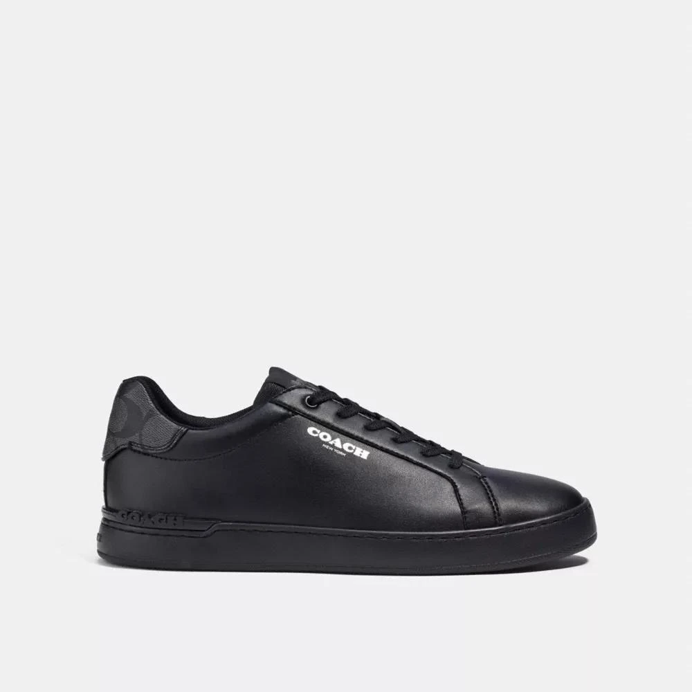 Coach Clip Low Top Sneaker With Signature Canvas 2