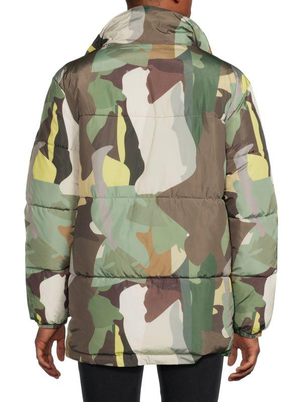 NOIZE Camouflage Puffer Parka