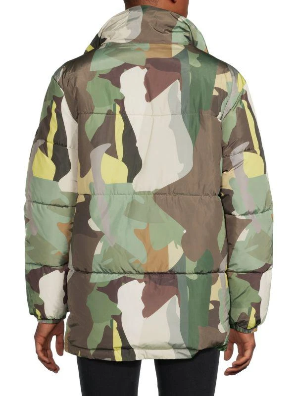 NOIZE Camouflage Puffer Parka 2