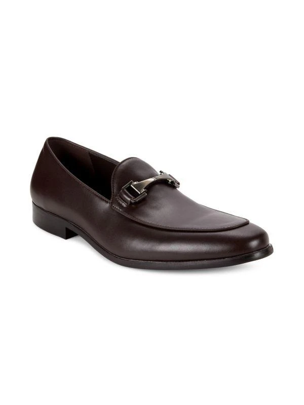 Saks Fifth Avenue Daniel Leather Bit Loafers 2