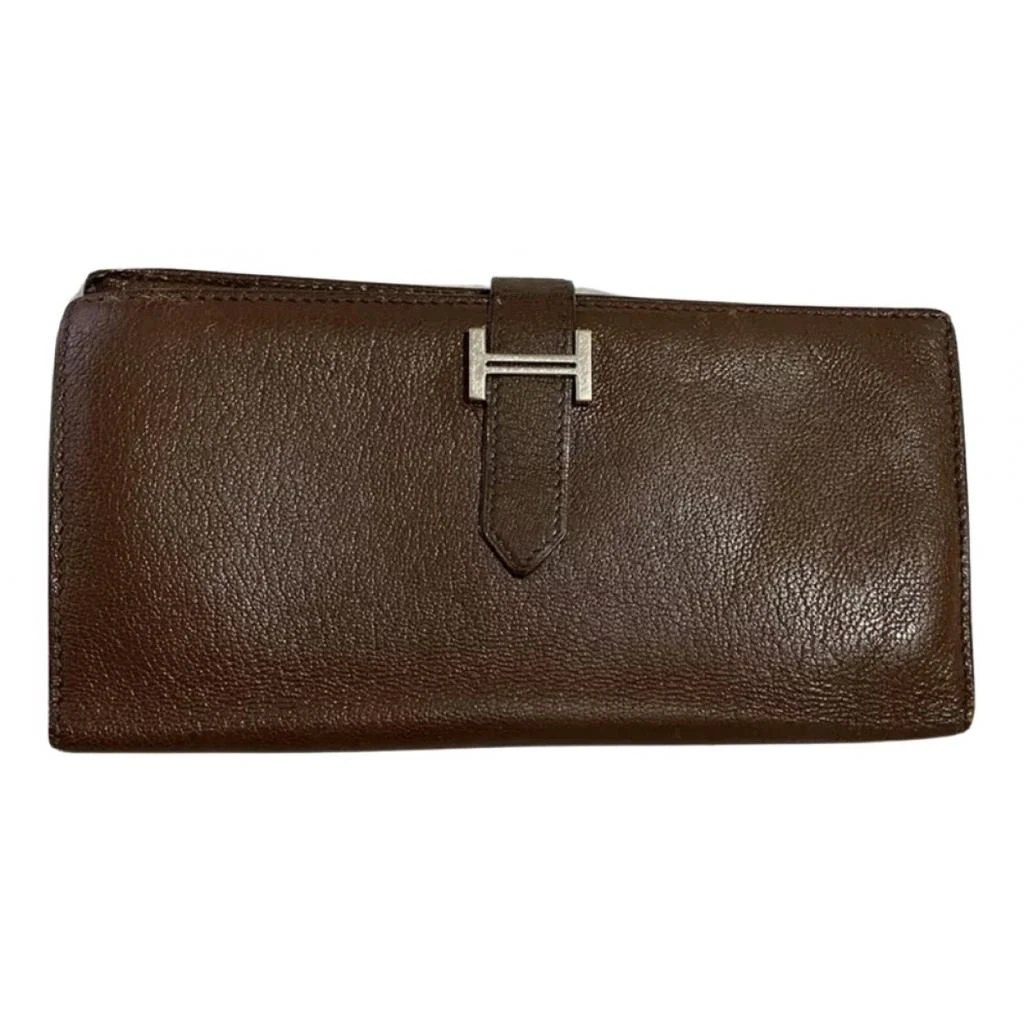 Hermes Hermès Béarn leather wallet 1