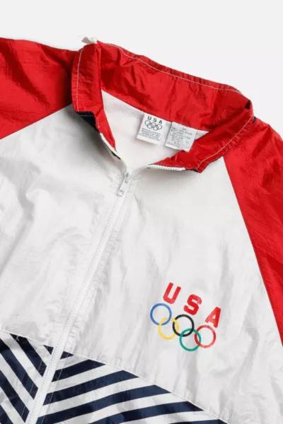 Urban Outfitters Vintage Olympics USA Windbreaker Jacket 004