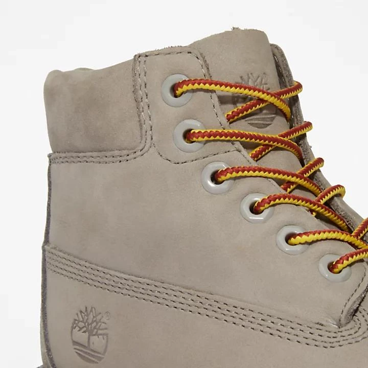 Timberland Timberland® Premium 6 Inch Boot for Junior in Grey 7